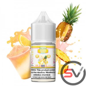 POD JUICE TFN SALT 30ML - PINEAPPLE LEMONADE SLUSHY FREEZE POD JUICE TFN SALT 30ML - PINEAPPLE LEMONADE SLUSHY FREEZE